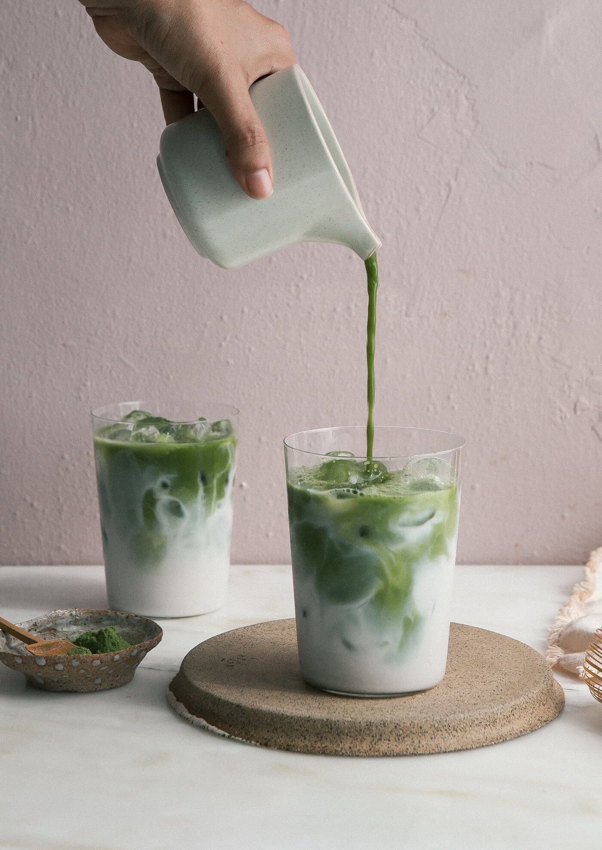 Crafting the Perfect Iced Blueberry Matcha: Ceremonial Grade & Custom Sweetness